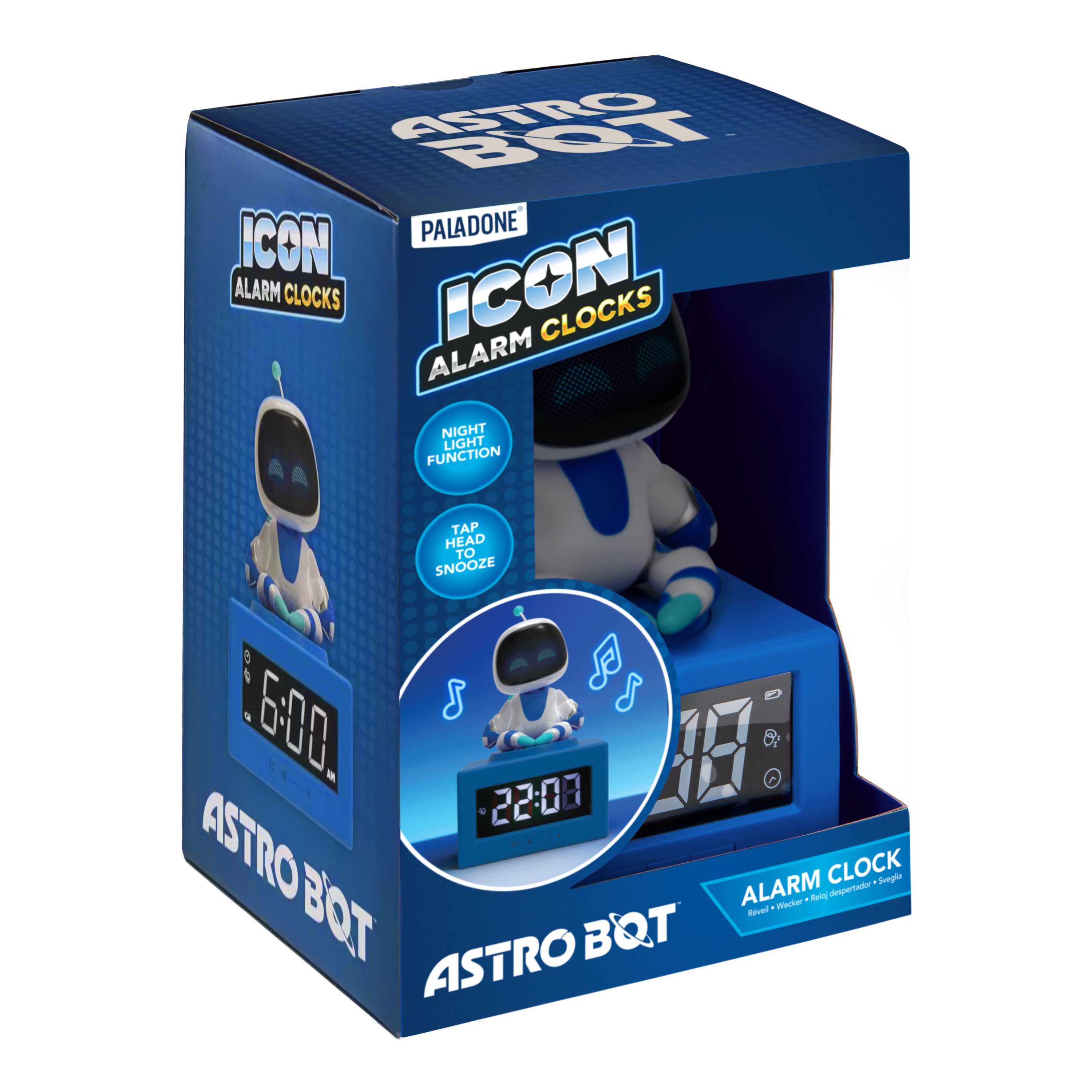 Paladone AstroBot Icon Alarm Clocks