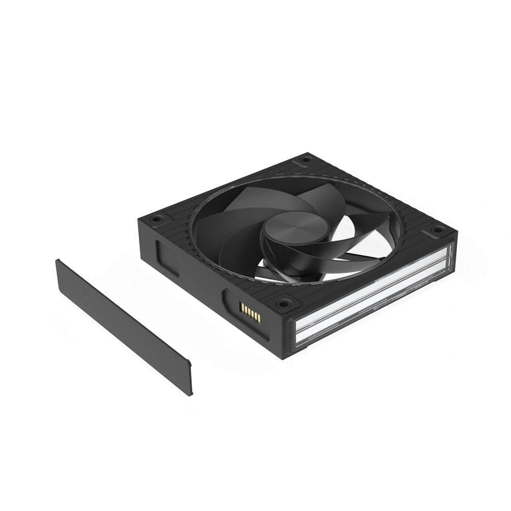 Zalman ZM-DF120R A3, 120mm Daisy Chain Fan, Reverse, 3Pack, Black