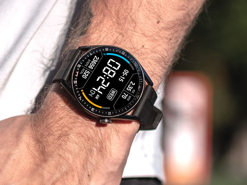 Tracer 47518 Smartwatch SM9 PulseRay, Black