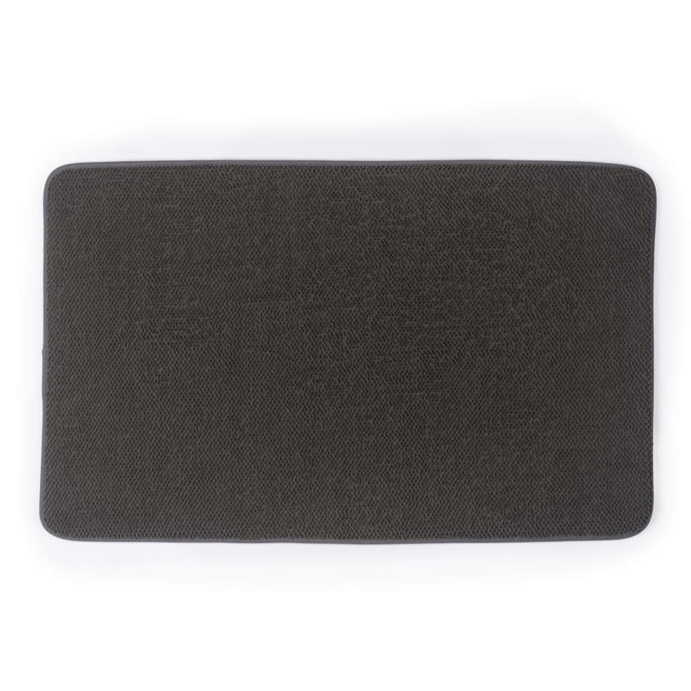 Beldray LA00000099CHEU7 Anti-mould Memory Foam Bath Mat 50 x 80 cm, Grey