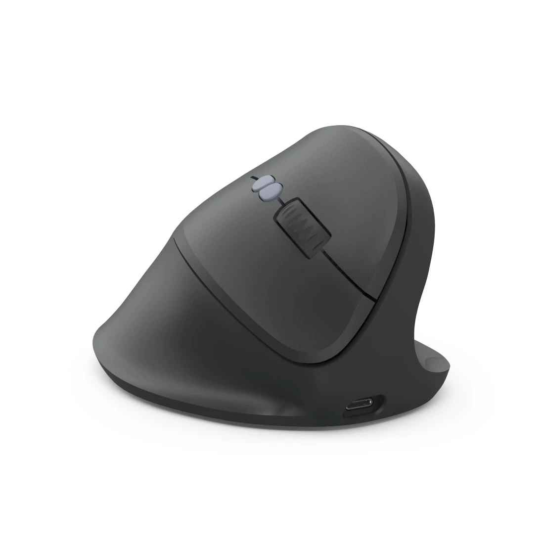 Hama 00173092 EWM-600 Ergonomic Multi-Device Mouse, Black