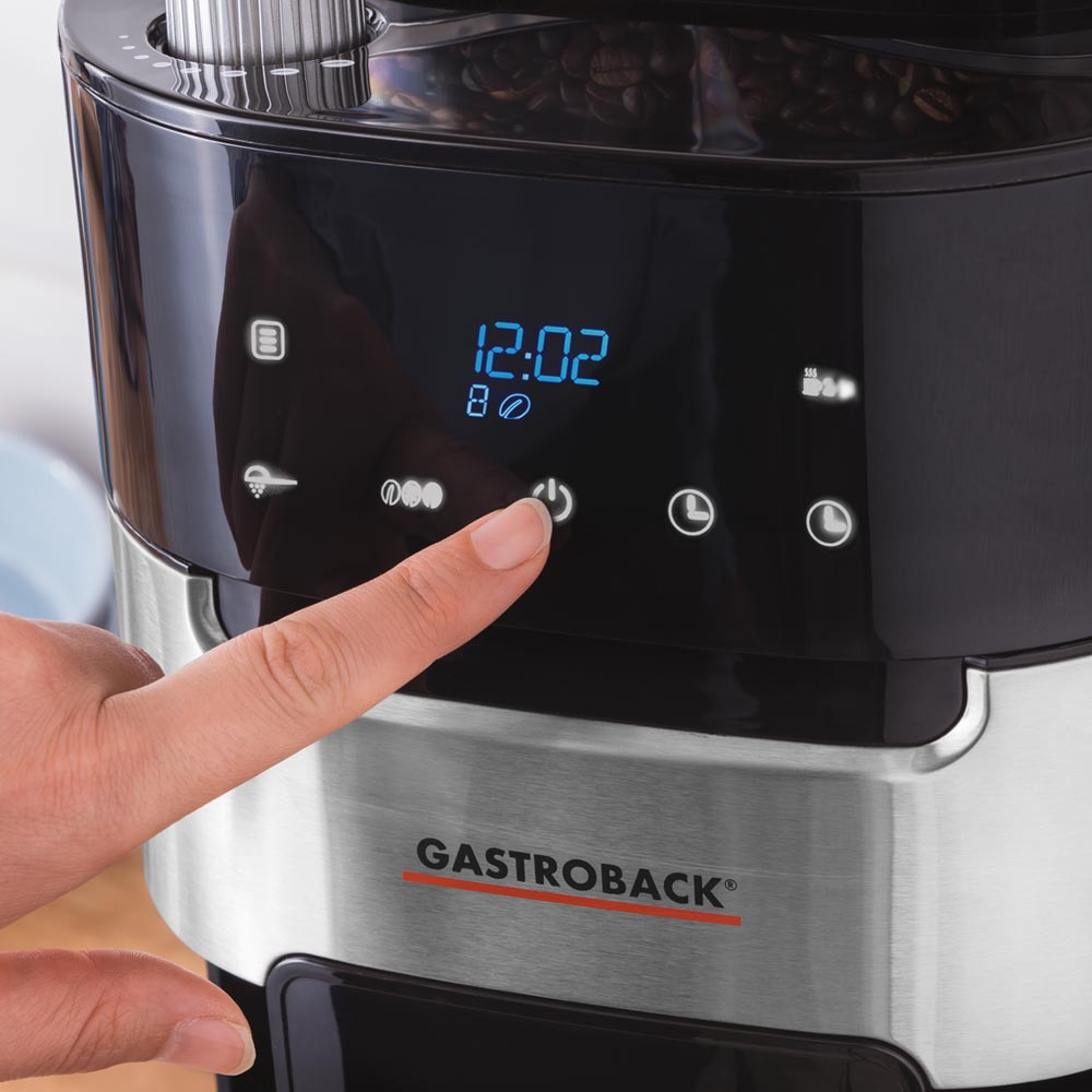 Gastroback 42711S Coffee Machine Grind & Brew Pro Thermo