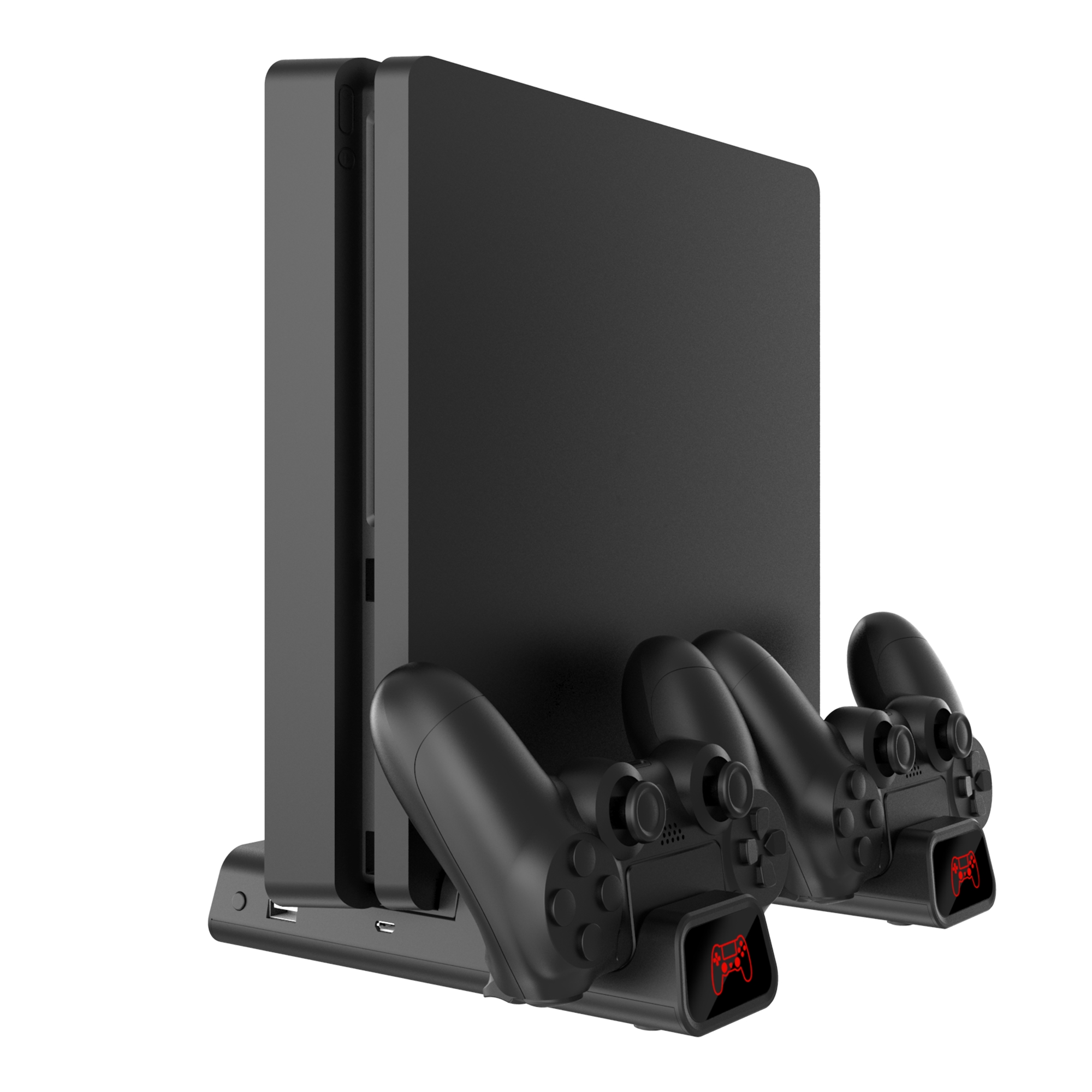 White Shark CUTMAN PS4-19076  PS4 Cooling Pad + 2 Charging Dock
