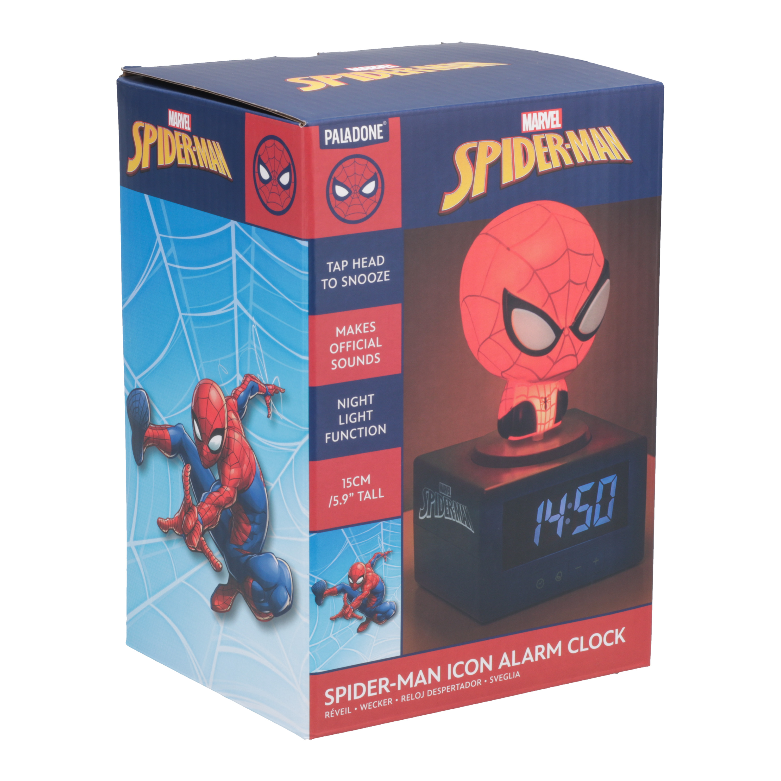 Paladone Spider-Man Icon Alarm Clock