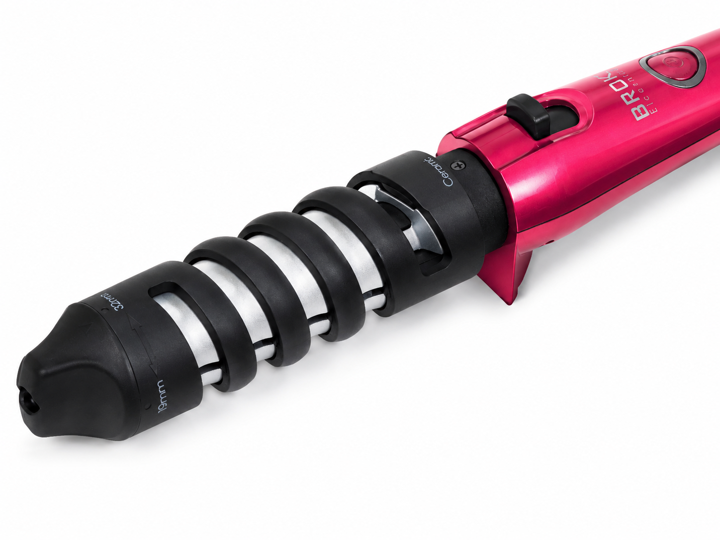 Brock HC 6201 PK Curling Iron 40W Hair Styler, Pink