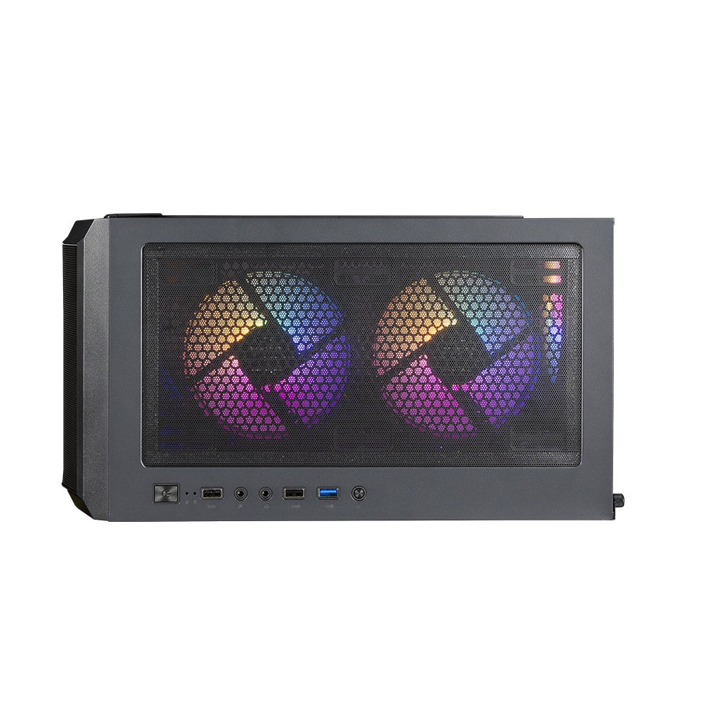 Zalman N7 PLUS V2,  ATX Mid Tower PC Case, 6  x 120mm RGB Fans, 1 x 120mm Fan, Black