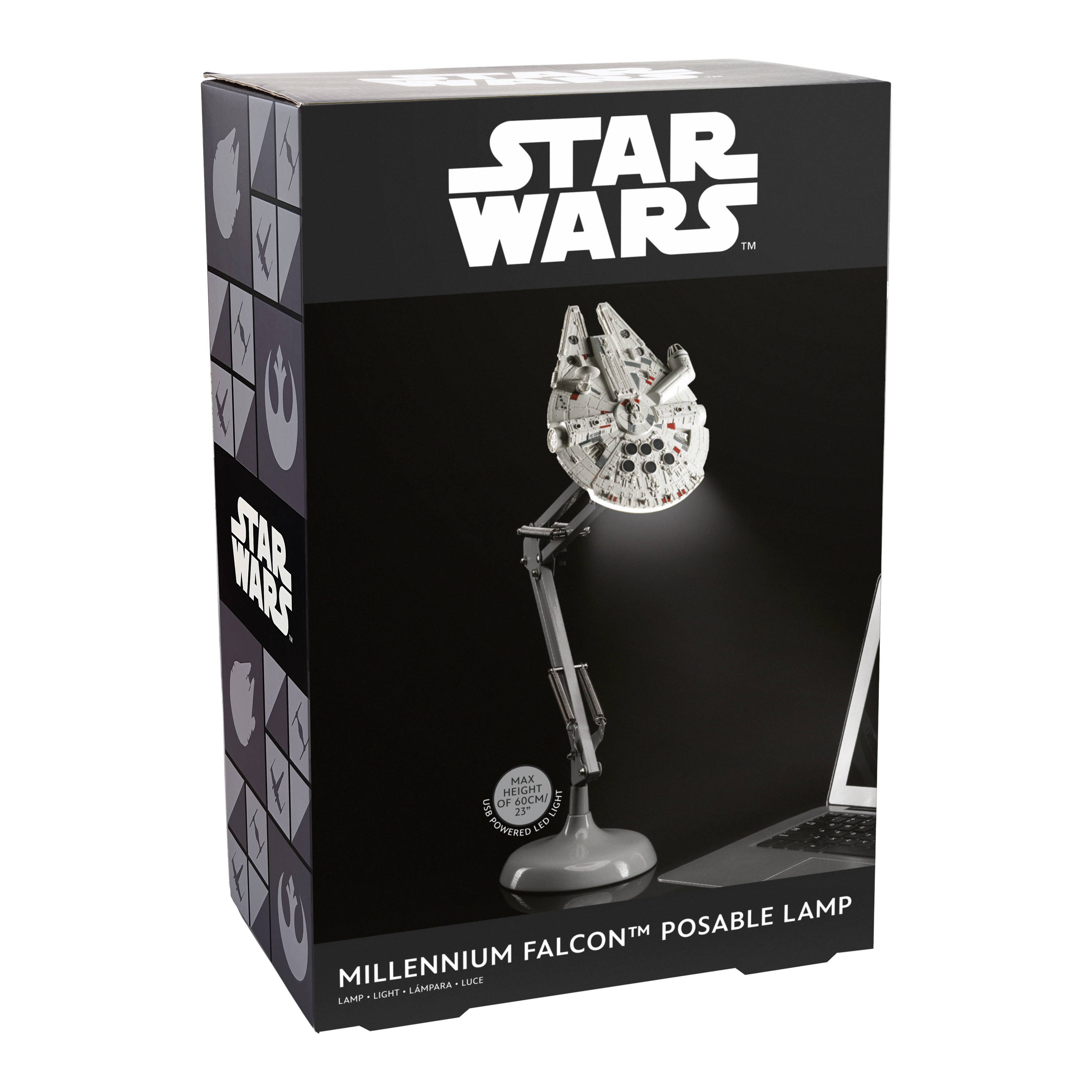 Paladone Star Wars Millenium Falcon Posable Desk Light V4