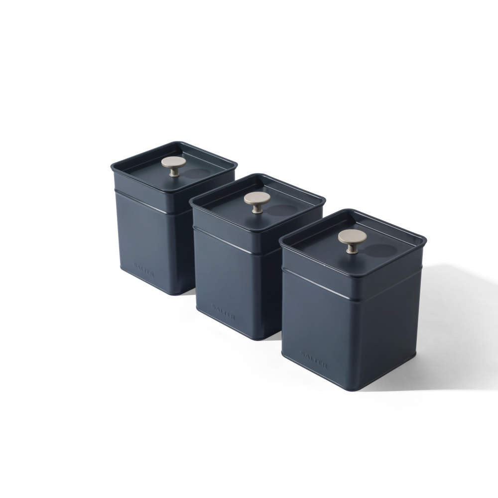 Salter BW126131EU7 Marino 4-Piece Bread Bin & Canister Set