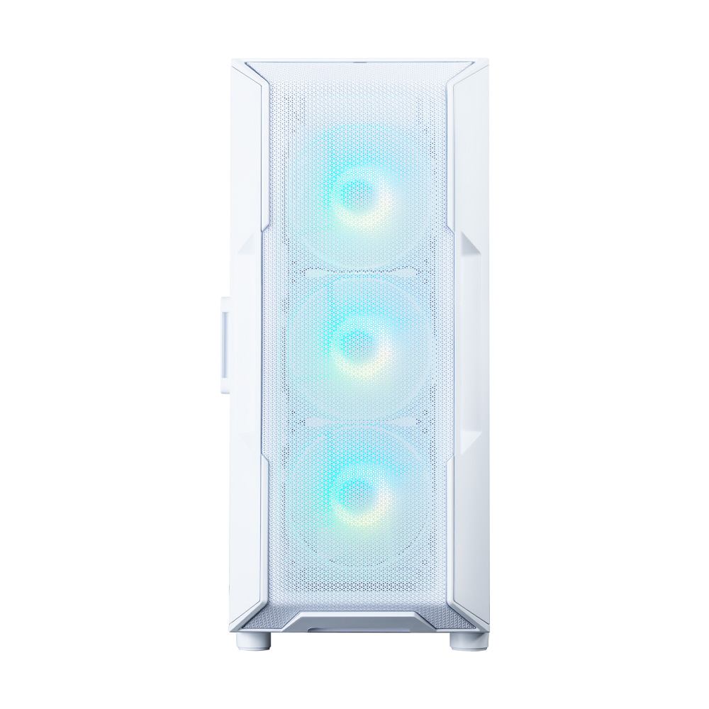 Zalman I3 NEO ARGB V2, ATX Mid Tower PC Case, 4 x 120mm ARGB Fans, White