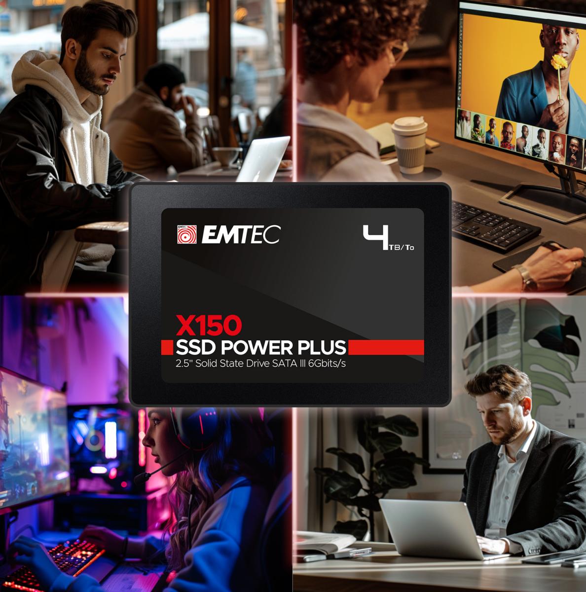 Emtec SSD 2.5 Sata X150 2000GB Power Plus