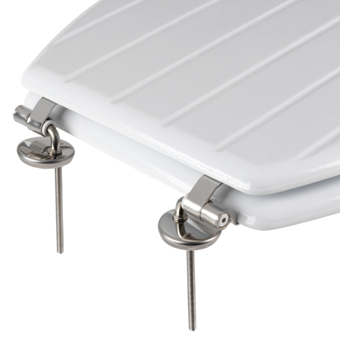 Beldray LA033758WFPEU7 Tongue & Groove Toilet Seat