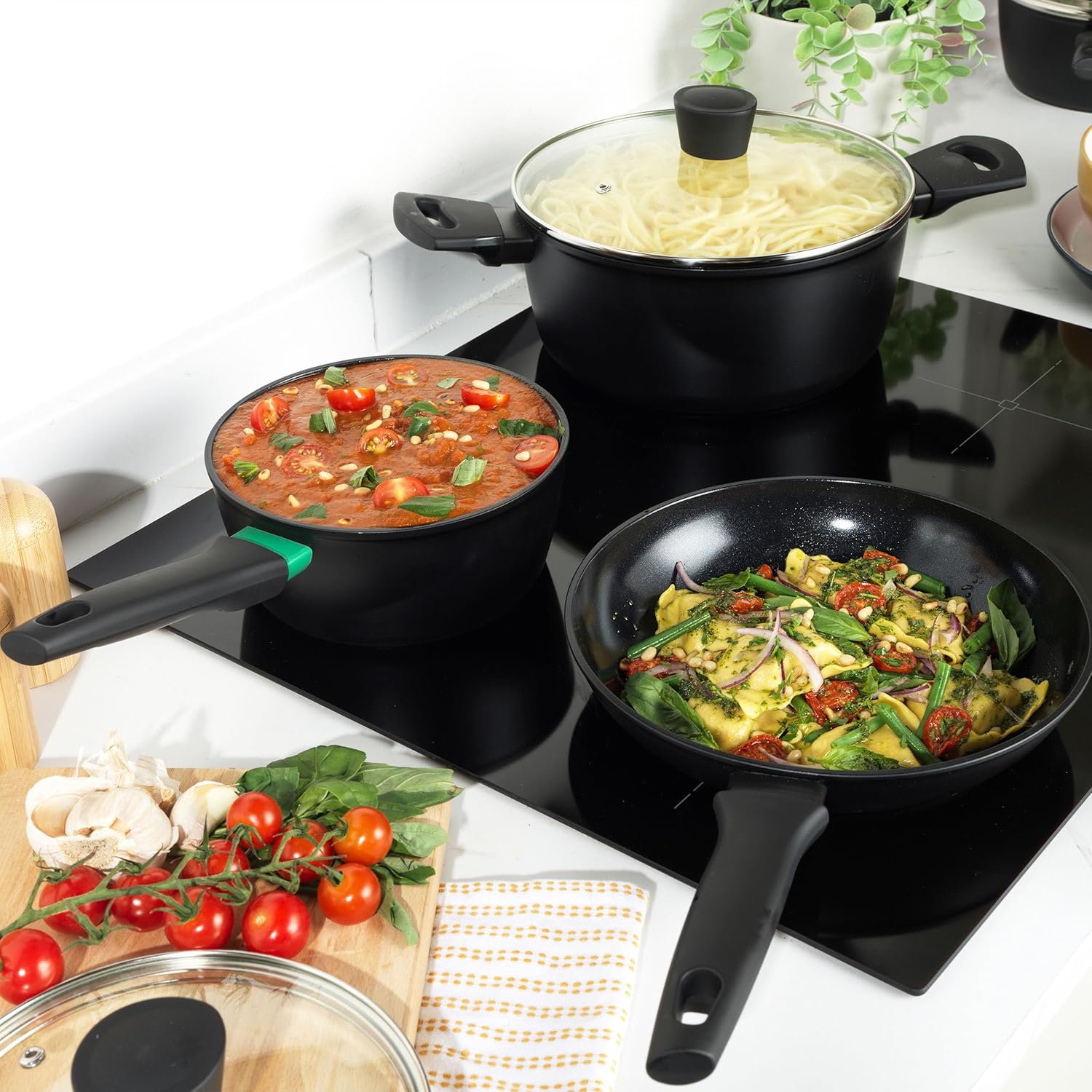 Russell Hobbs RH03254EU7 Verde Thermocollar Fry Pan 24cm