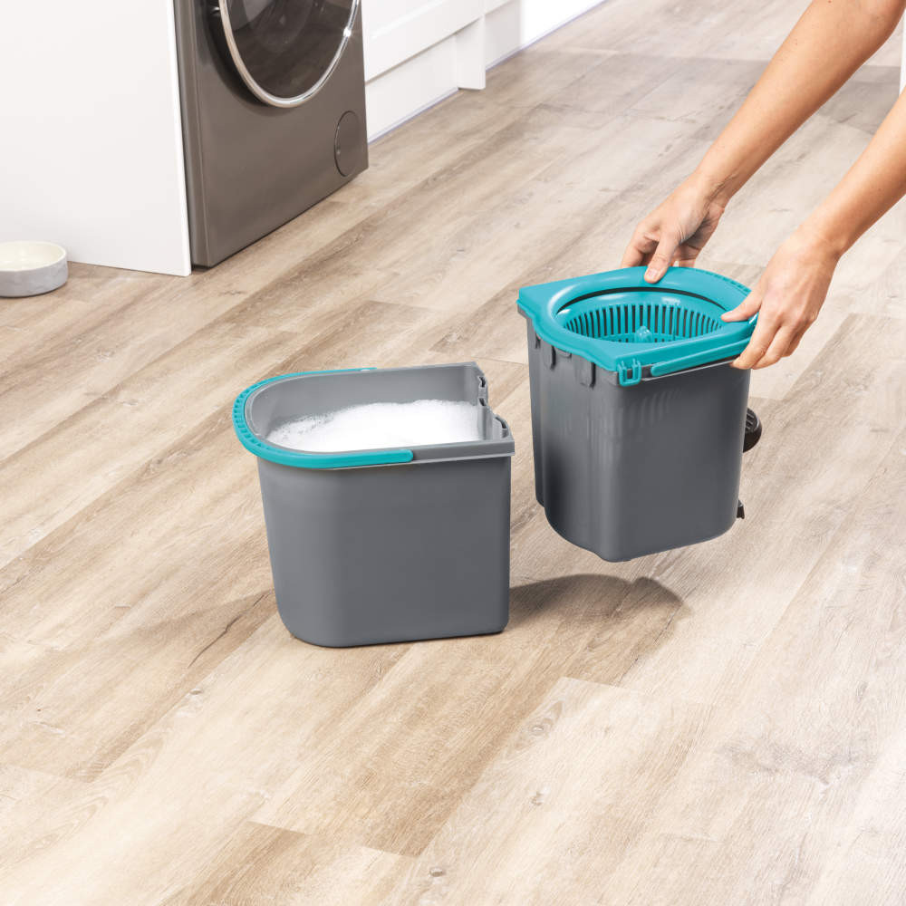Beldray LA00000006UFEU7 Anti-bac Dual Comaprtment Spin Mop & Refill Head