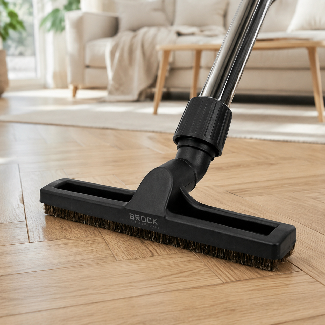 Brock UB 100 Universal Vacuum Cleaner Brush For Any Tube Diameter, Horse Hair