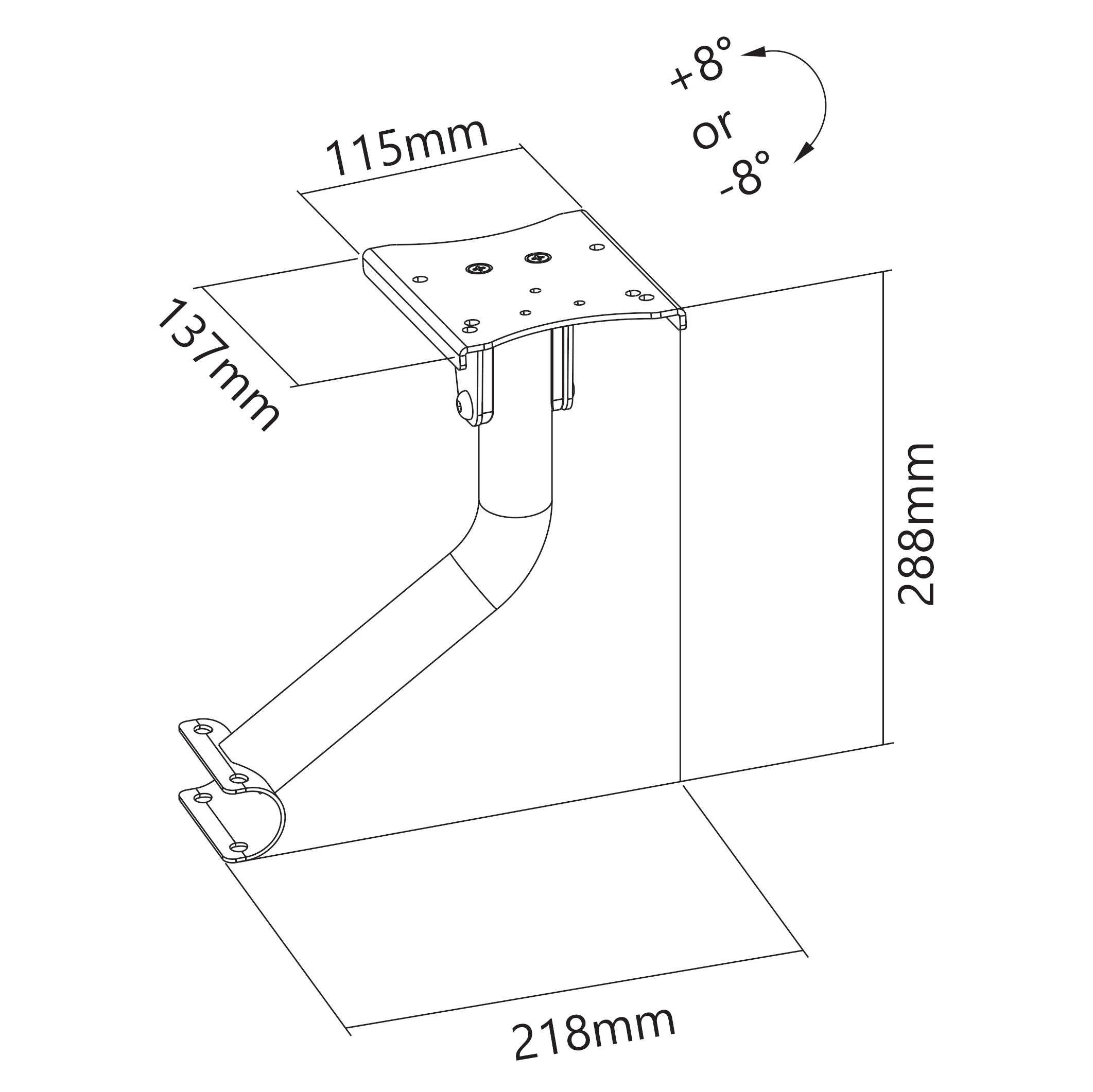 White Shark SHIFTER RSC-A01 Gear Mount for RSC-303