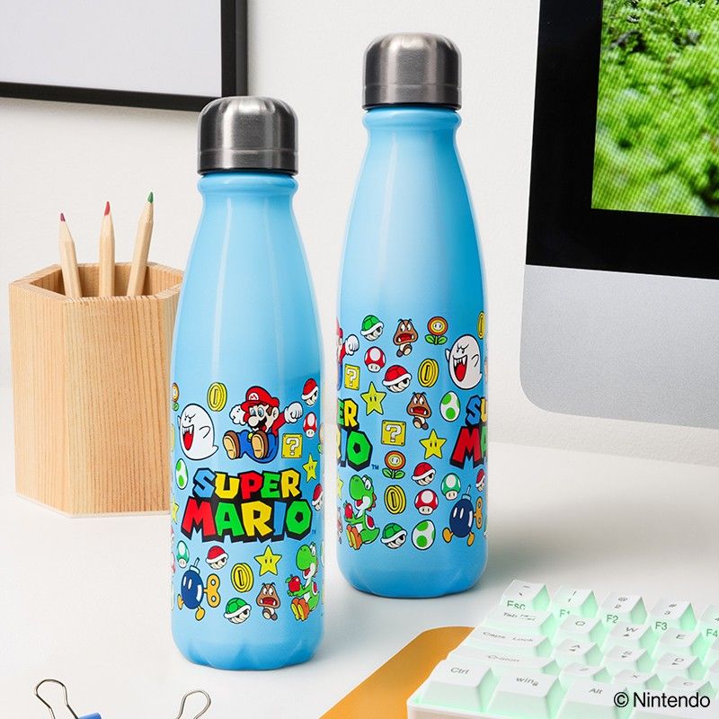 Paladone Super Mario Aluminium Water Bottle 550ml