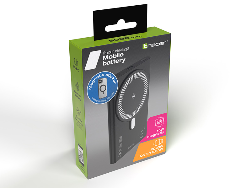 Tracer 47645 AirMag2 Mobile Battery
