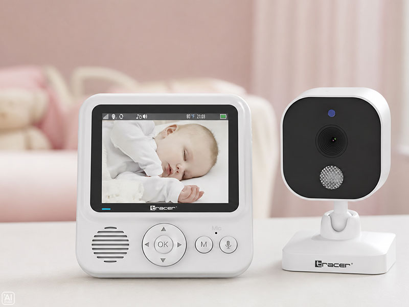 Tracer 47934 Senko+ Baby Cam, Black/White