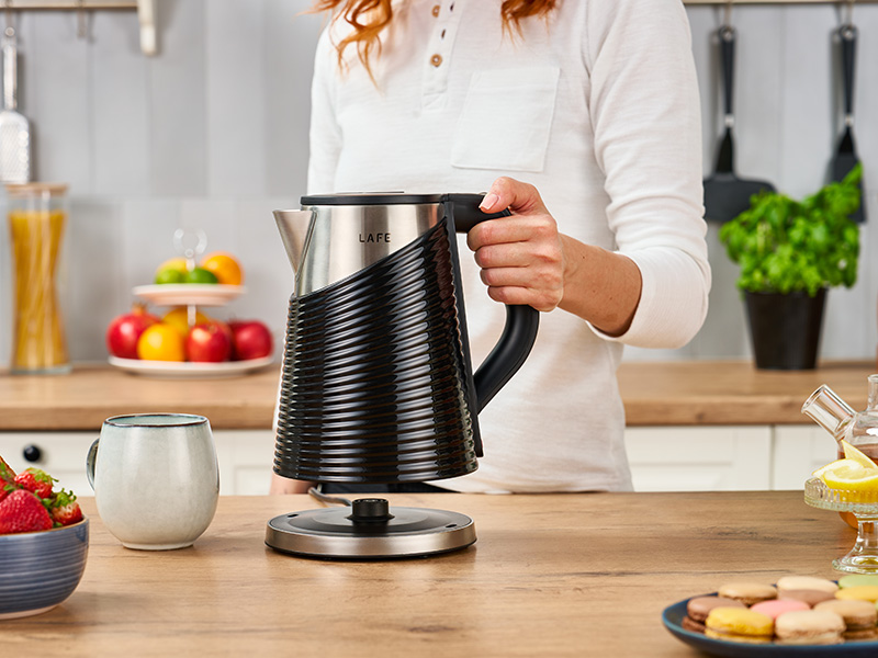 Lafe 47468 Electric Kettle Elegant Black 1,8 L