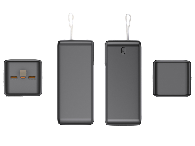 Tracer 47825 Prime-V5 50000mAh QC22.5W+PD20W Power Bank, Black