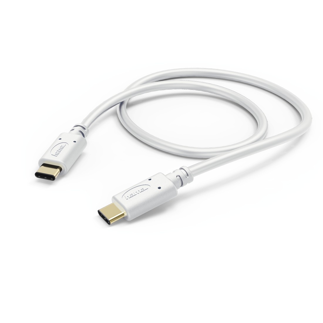 Hama Type-C to Type-C, 1m, White
