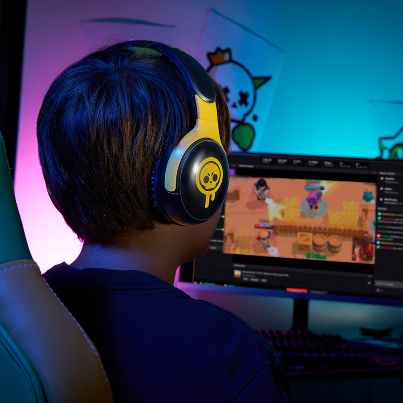 Subsonic SA5733-BS1 Gaming Headset Brawl Stars Drippy Skull