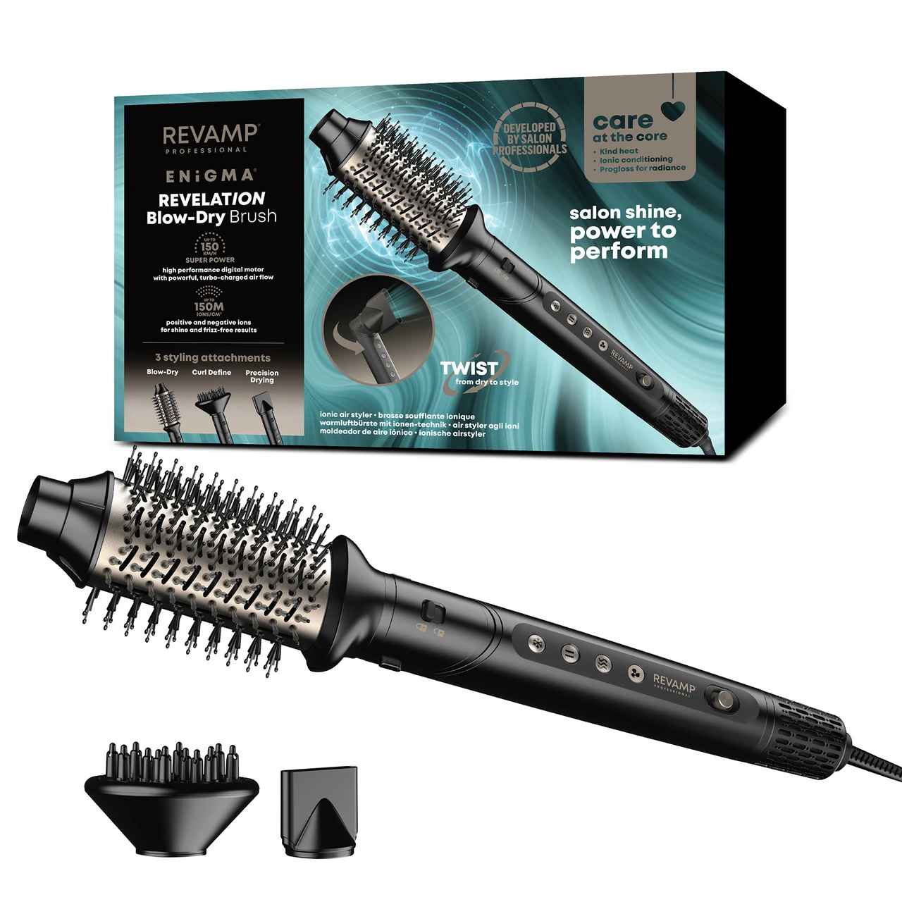 Revamp AS-2800-EU Revelation Blow-Dry Brush (AS-2800-EU)