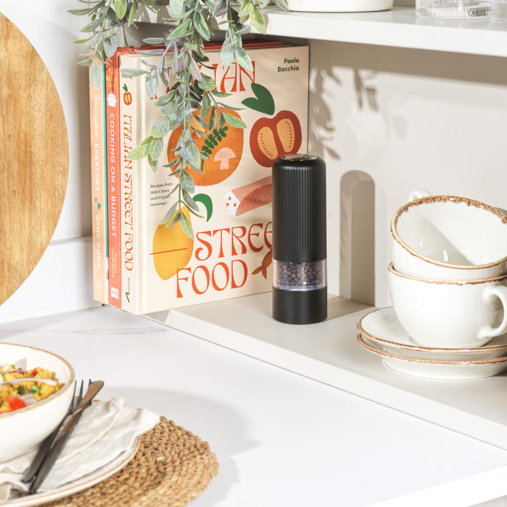 Salter BW12958EU7 Clarence Electric Salt & Pepper Mill Black