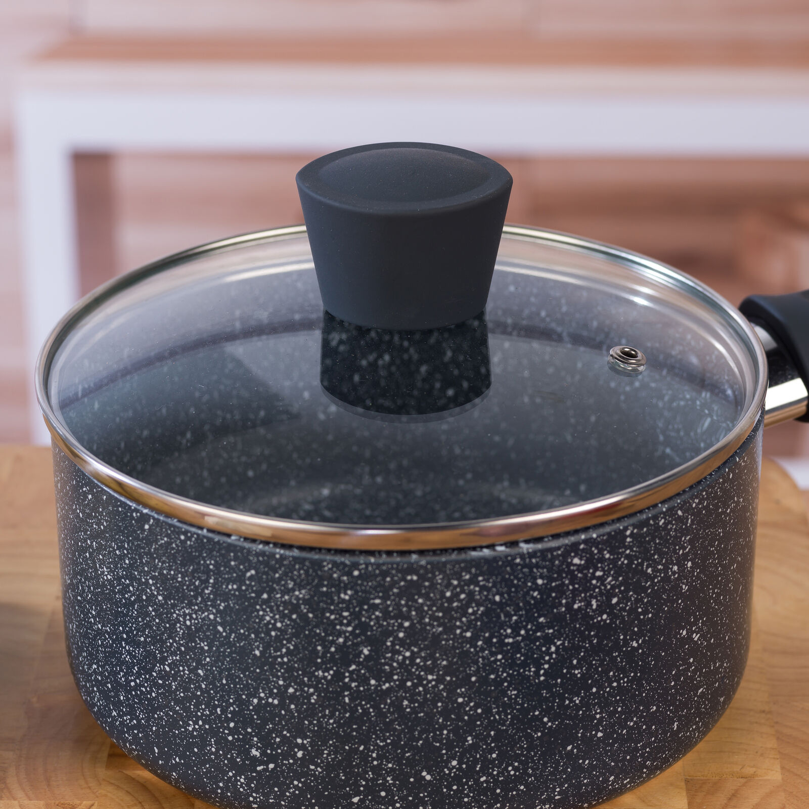 Russell Hobbs RH008451EU7 Nightfall Stone 18 cm Saucepan