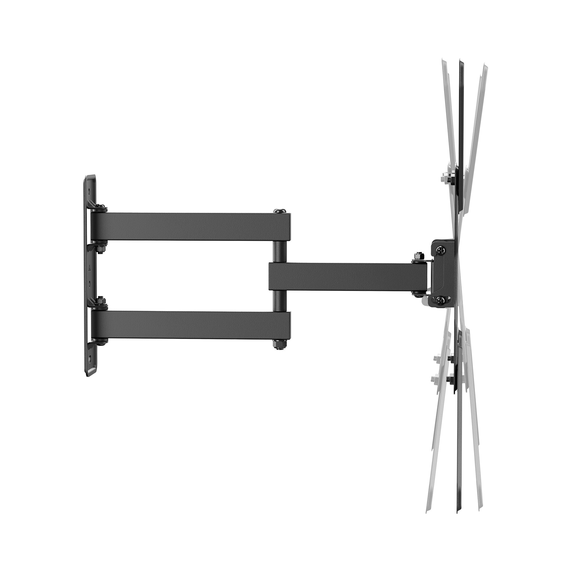 Sbox LCD-443-2 (23"-65"/30kg/400x400), Black