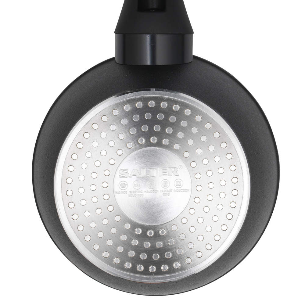 Salter BW09322AR Megastone Noir 16cm Saucepan