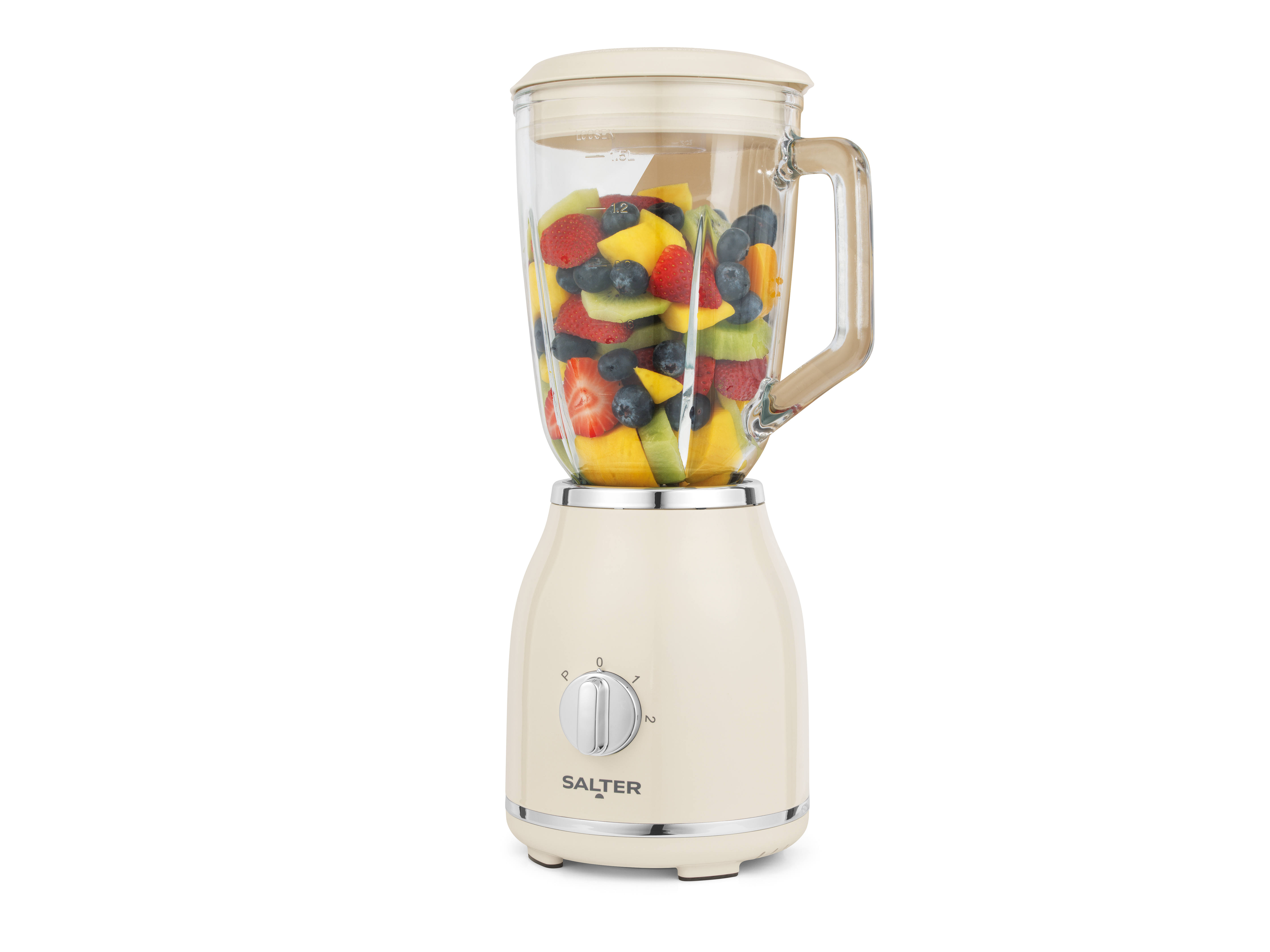 Salter EK6687CRMVDE Retro  Glass Jug Blender