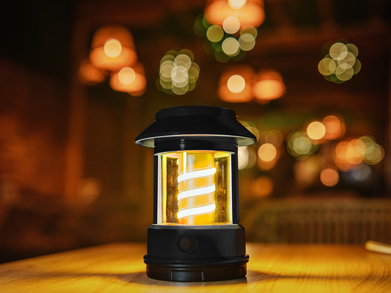 Tracer 47810 Solar Camp Light, Black