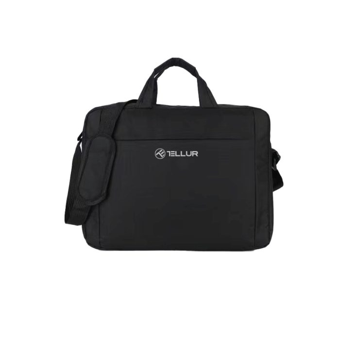Tellur 15.6-inch Laptop Bag, Cozy Black