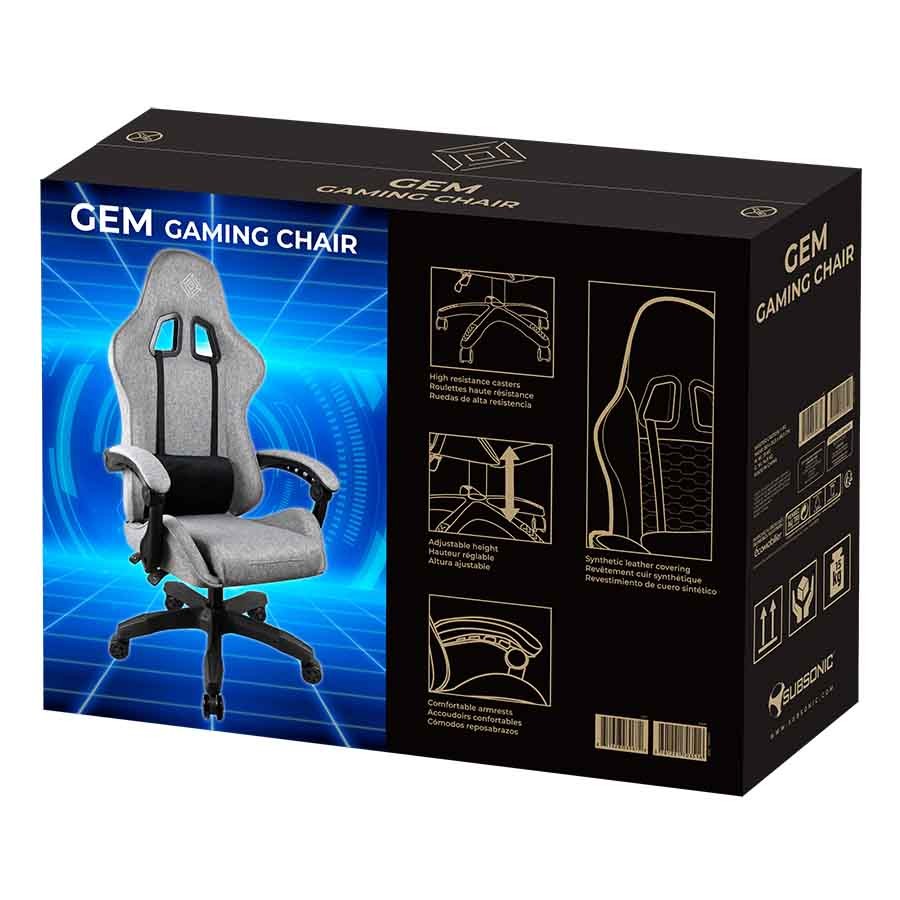 Subsonic Gem Gaming Chair Grey