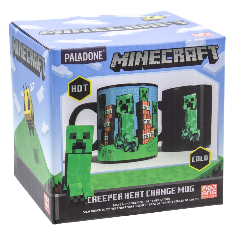 Paladone Minecraft Creeper Heat Change Mug
