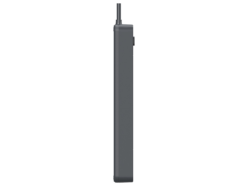 Tracer 47685 Power Line+ 5m (4 sockets +3x USB A), Black