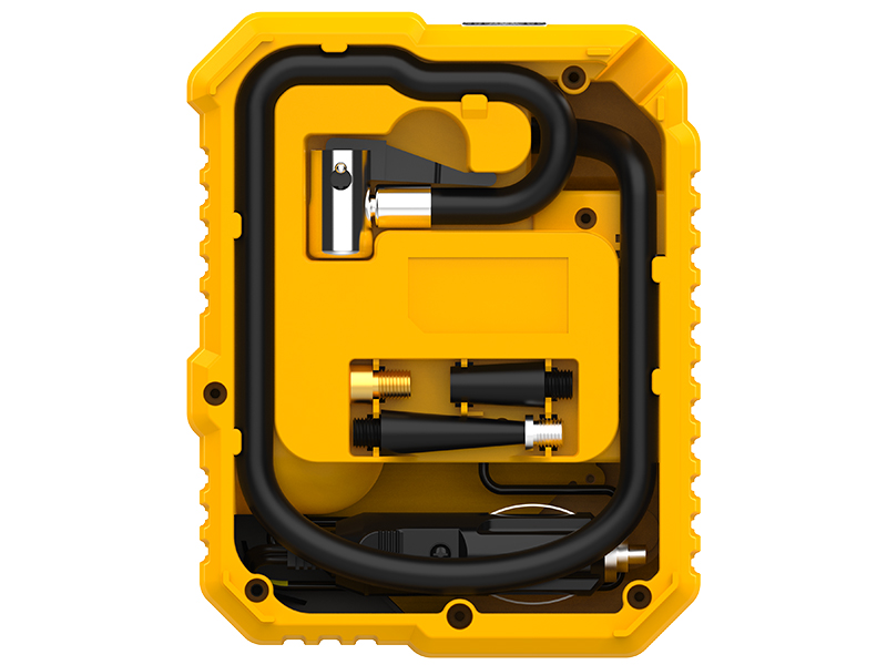 Tracer 47882 RES-12 ION Core-X Compressor Air Pump, Black/Yellow