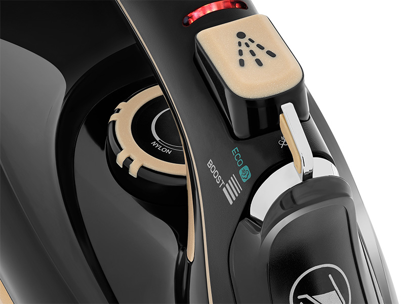 Lafe 47583 VaporMax Steam Iron, Black/Gold