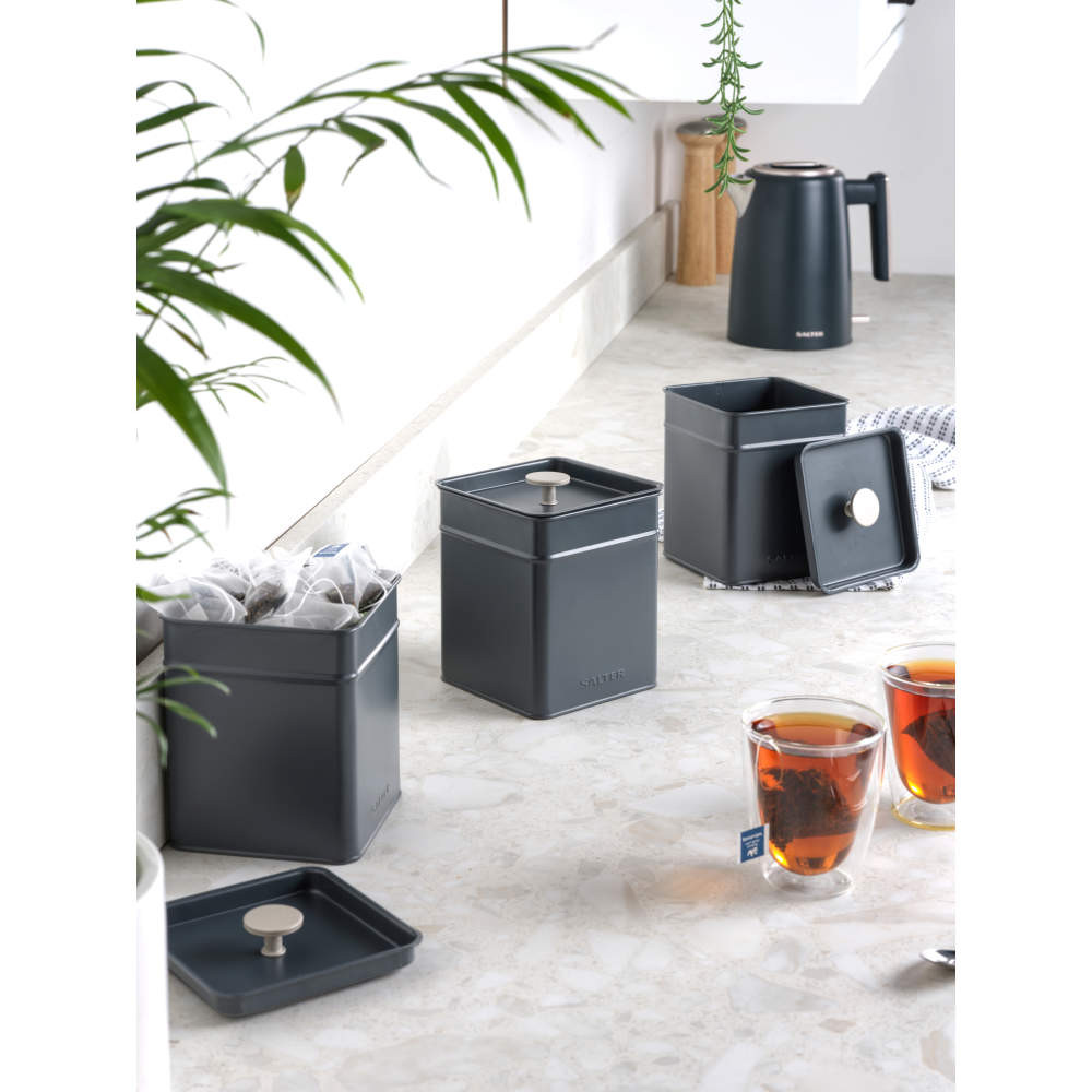 Salter BW124591EU7 Marino 3-Piece Canister Set