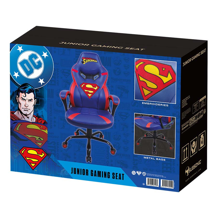 Subsonic Junior Gaming Seat Superman