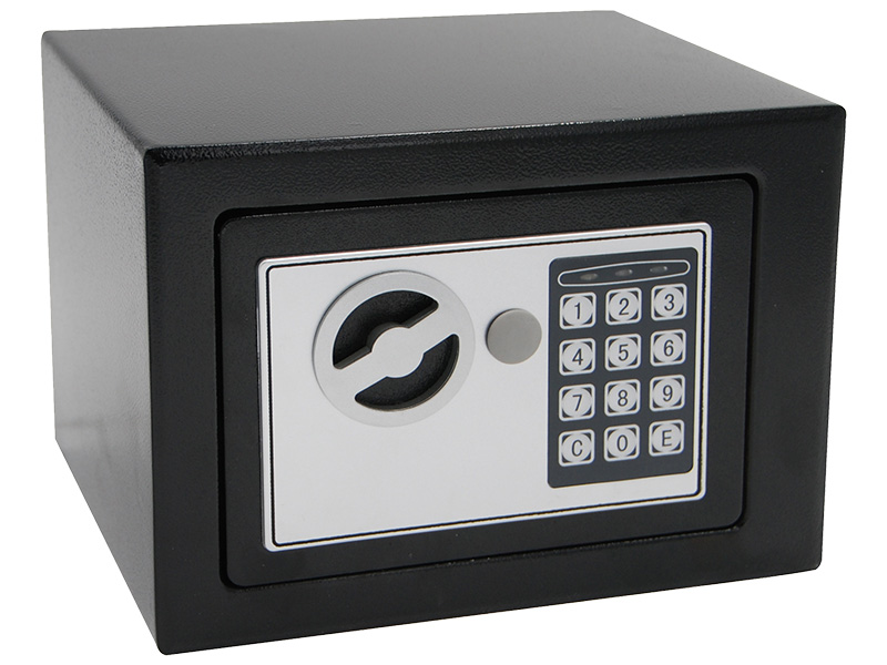 Tracer 47640 Compact Guard Electronic Safe, Black/Steel