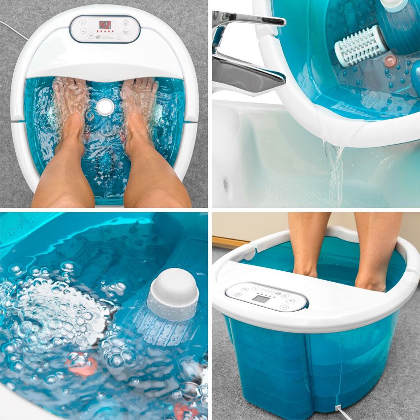 Rio FTBH7-EU/1,2 Multifunconal Foot Bath Spa And Massager
