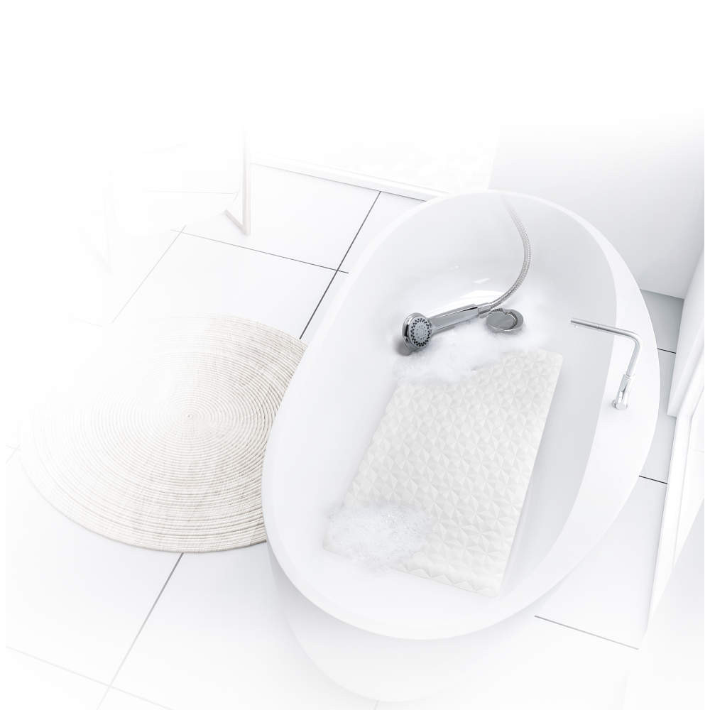 Beldray LA032661UFPFS Anti-bac Rubber Bath Mat