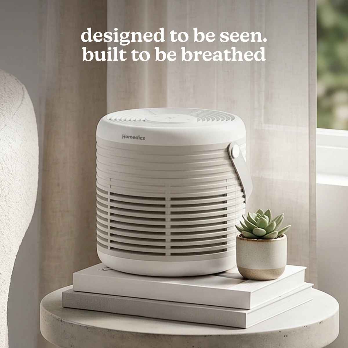 Homedics AP-T63BG-WW Whisper Pure Comfort Air Purifier