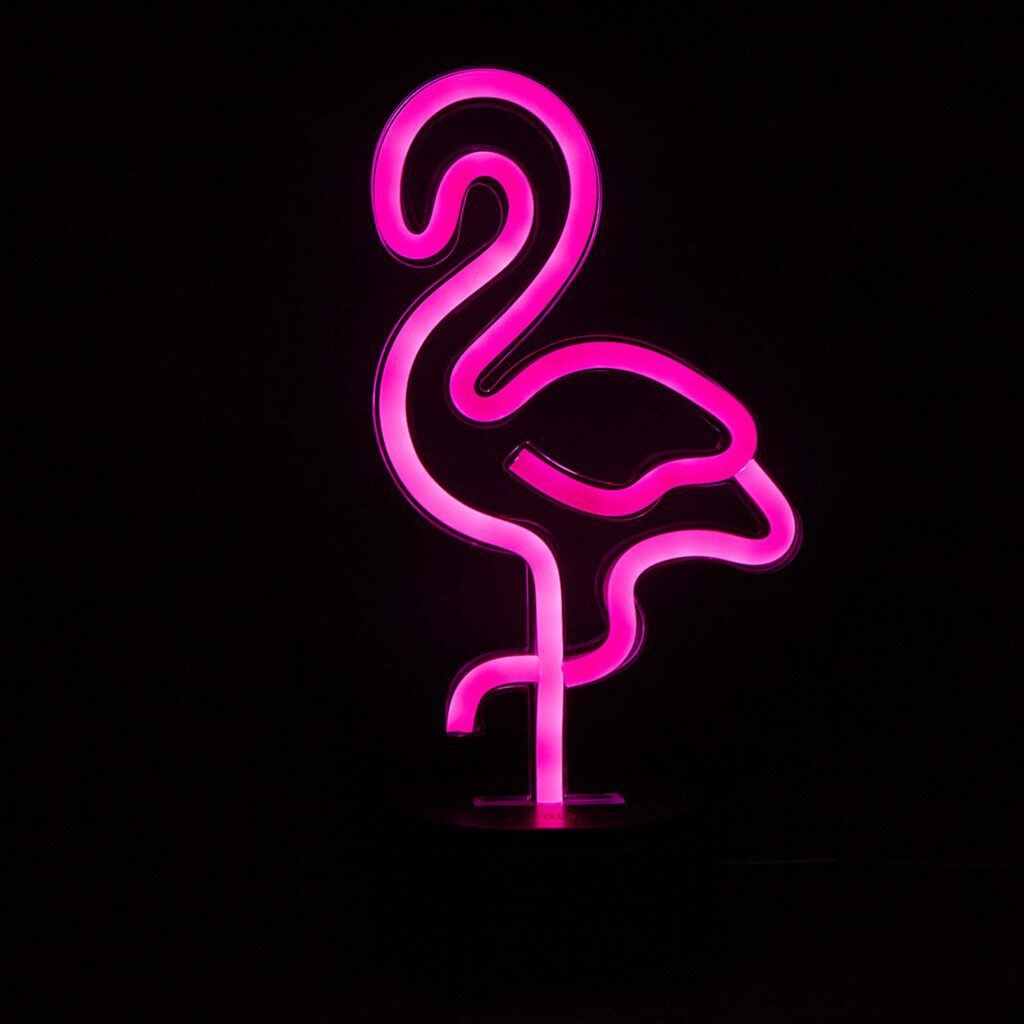 Manta SNL79PK LED lamp Light decoration Flamingo 2 pink