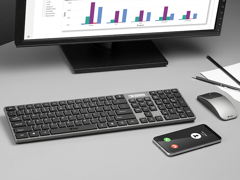 Tracer 46773 Set FR  Nano USB, Silver/Black