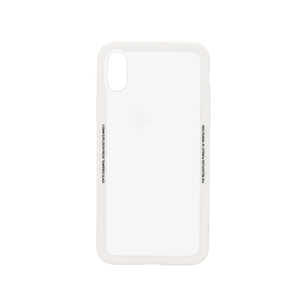 Tellur Cover Glass Simple for iPhone X/XS white