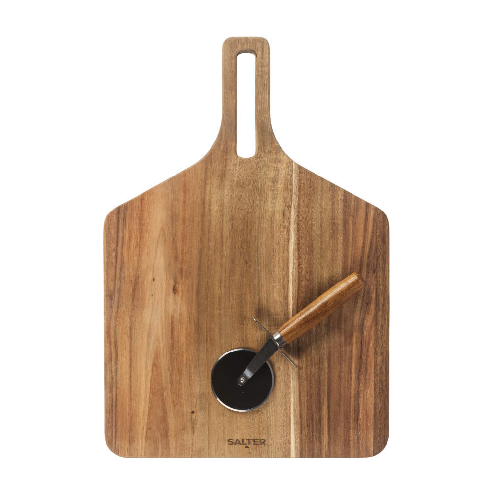 Salter BW14825 Toronto 12" Pizza Board AND Cutter Set