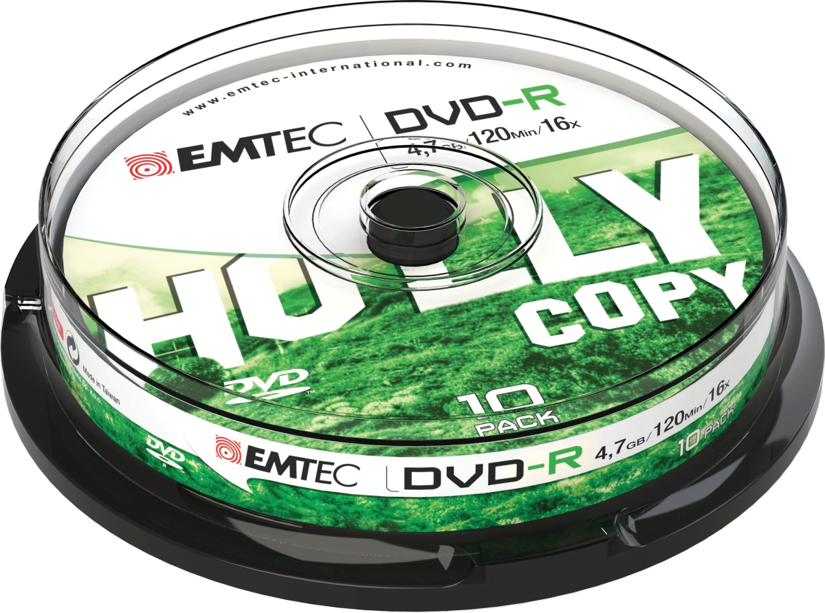 Emtec DVD-R 4.7GB 16x Holly Copy 10 pcs